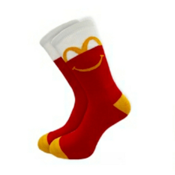(New) Adult McDonald's Crocs Socks - Picture 5 of 5